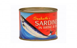 Seahath's Sardines In Brine & Oil   Tin  200 grams